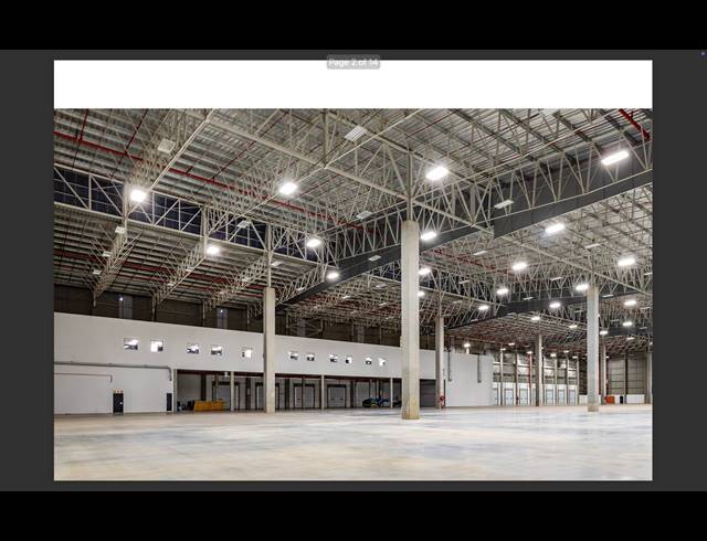 3,789M² WAREHOUSE TO LET IN AIRPORT INDUSTRIA